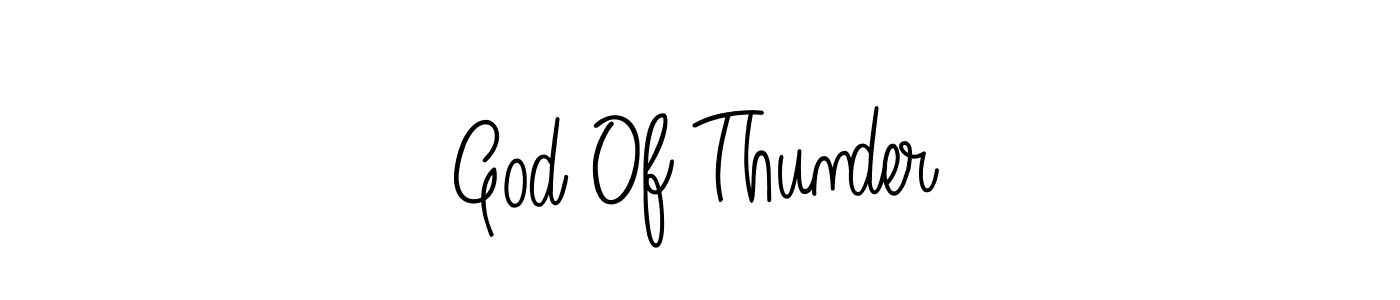 Make a short God Of Thunder signature style. Manage your documents anywhere anytime using Angelique-Rose-font-FFP. Create and add eSignatures, submit forms, share and send files easily. God Of Thunder signature style 5 images and pictures png