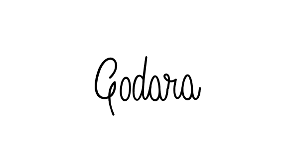 How to make Godara name signature. Use Angelique-Rose-font-FFP style for creating short signs online. This is the latest handwritten sign. Godara signature style 5 images and pictures png