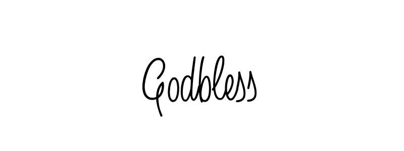 How to make Godbless signature? Angelique-Rose-font-FFP is a professional autograph style. Create handwritten signature for Godbless name. Godbless signature style 5 images and pictures png