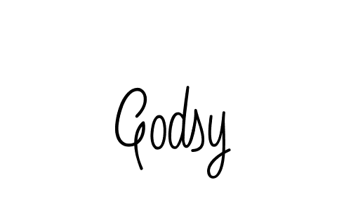 Create a beautiful signature design for name Godsy. With this signature (Angelique-Rose-font-FFP) fonts, you can make a handwritten signature for free. Godsy signature style 5 images and pictures png