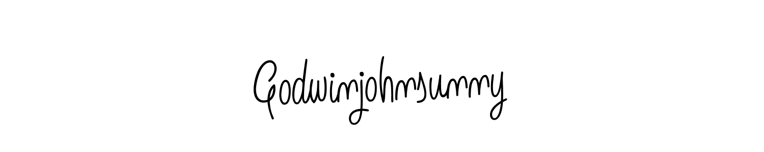 Also we have Godwinjohnsunny name is the best signature style. Create professional handwritten signature collection using Angelique-Rose-font-FFP autograph style. Godwinjohnsunny signature style 5 images and pictures png