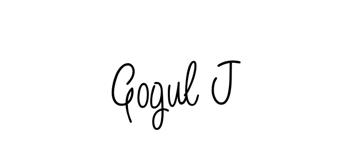 Best and Professional Signature Style for Gogul J. Angelique-Rose-font-FFP Best Signature Style Collection. Gogul J signature style 5 images and pictures png