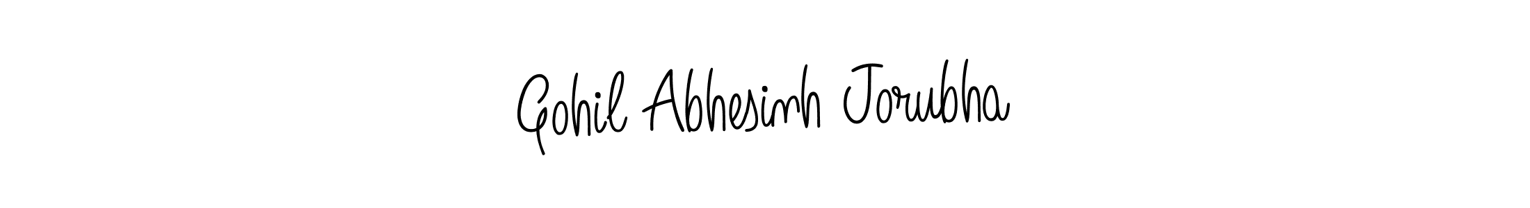 Similarly Angelique-Rose-font-FFP is the best handwritten signature design. Signature creator online .You can use it as an online autograph creator for name Gohil Abhesinh Jorubha. Gohil Abhesinh Jorubha signature style 5 images and pictures png