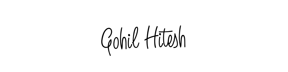 Also You can easily find your signature by using the search form. We will create Gohil Hitesh name handwritten signature images for you free of cost using Angelique-Rose-font-FFP sign style. Gohil Hitesh signature style 5 images and pictures png