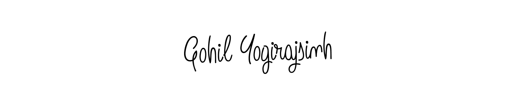 It looks lik you need a new signature style for name Gohil Yogirajsinh. Design unique handwritten (Angelique-Rose-font-FFP) signature with our free signature maker in just a few clicks. Gohil Yogirajsinh signature style 5 images and pictures png