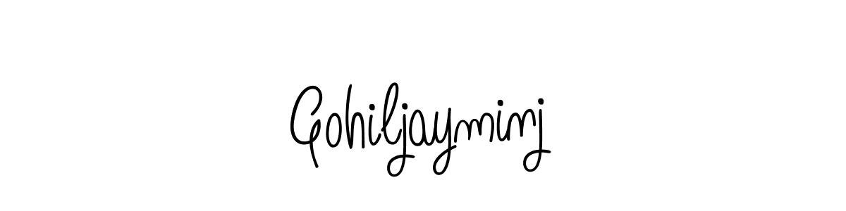 Also You can easily find your signature by using the search form. We will create Gohiljayminj name handwritten signature images for you free of cost using Angelique-Rose-font-FFP sign style. Gohiljayminj signature style 5 images and pictures png