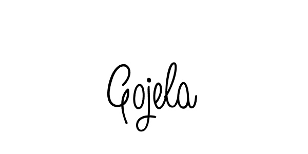 Once you've used our free online signature maker to create your best signature Angelique-Rose-font-FFP style, it's time to enjoy all of the benefits that Gojela name signing documents. Gojela signature style 5 images and pictures png