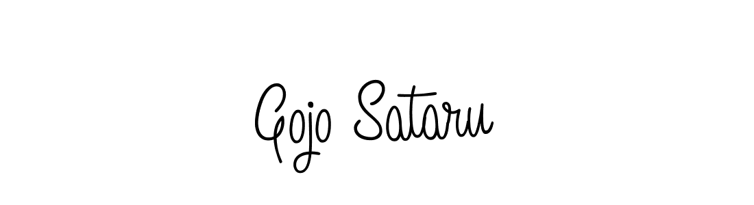 Create a beautiful signature design for name Gojo Sataru. With this signature (Angelique-Rose-font-FFP) fonts, you can make a handwritten signature for free. Gojo Sataru signature style 5 images and pictures png