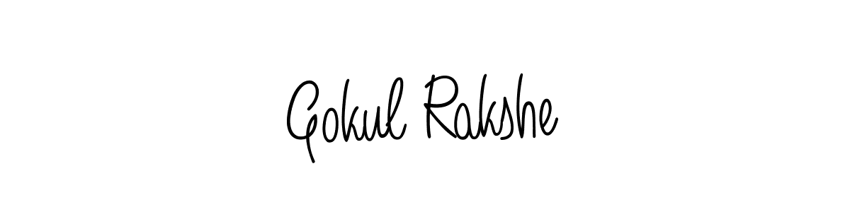 Here are the top 10 professional signature styles for the name Gokul Rakshe. These are the best autograph styles you can use for your name. Gokul Rakshe signature style 5 images and pictures png