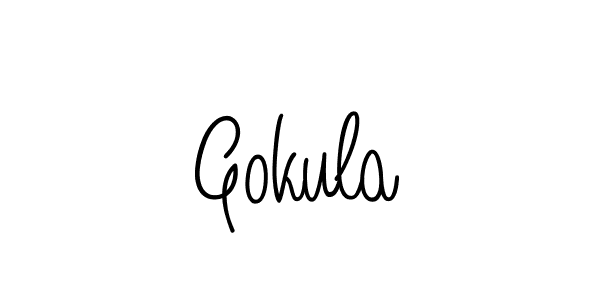 Make a short Gokula signature style. Manage your documents anywhere anytime using Angelique-Rose-font-FFP. Create and add eSignatures, submit forms, share and send files easily. Gokula signature style 5 images and pictures png