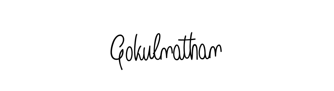 Check out images of Autograph of Gokulnathan name. Actor Gokulnathan Signature Style. Angelique-Rose-font-FFP is a professional sign style online. Gokulnathan signature style 5 images and pictures png