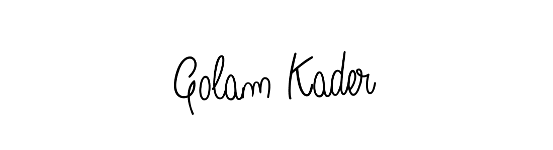 Also we have Golam Kader name is the best signature style. Create professional handwritten signature collection using Angelique-Rose-font-FFP autograph style. Golam Kader signature style 5 images and pictures png