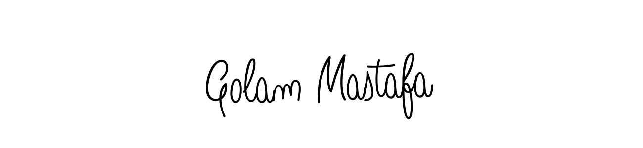 How to Draw Golam Mastafa signature style? Angelique-Rose-font-FFP is a latest design signature styles for name Golam Mastafa. Golam Mastafa signature style 5 images and pictures png