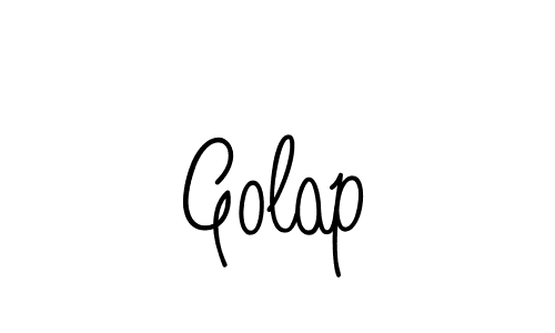How to make Golap signature? Angelique-Rose-font-FFP is a professional autograph style. Create handwritten signature for Golap name. Golap signature style 5 images and pictures png