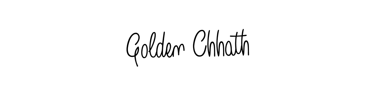Make a beautiful signature design for name Golden Chhath. Use this online signature maker to create a handwritten signature for free. Golden Chhath signature style 5 images and pictures png