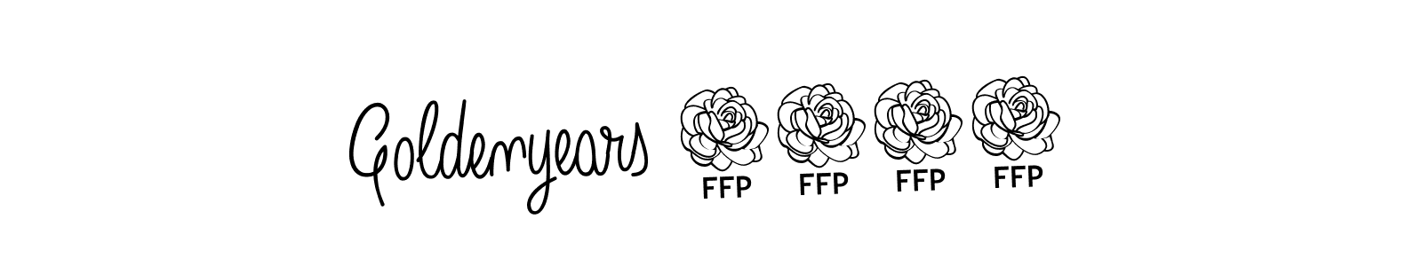 if you are searching for the best signature style for your name Goldenyears 2024. so please give up your signature search. here we have designed multiple signature styles  using Angelique-Rose-font-FFP. Goldenyears 2024 signature style 5 images and pictures png