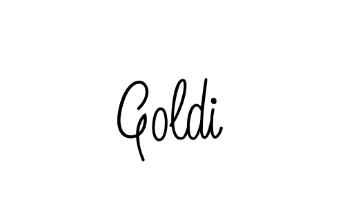 Angelique-Rose-font-FFP is a professional signature style that is perfect for those who want to add a touch of class to their signature. It is also a great choice for those who want to make their signature more unique. Get Goldi name to fancy signature for free. Goldi signature style 5 images and pictures png