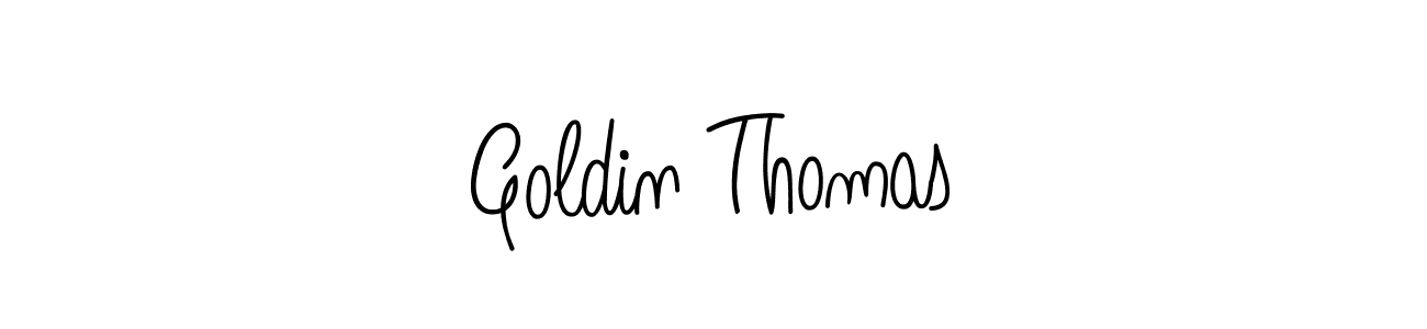 Also we have Goldin Thomas name is the best signature style. Create professional handwritten signature collection using Angelique-Rose-font-FFP autograph style. Goldin Thomas signature style 5 images and pictures png