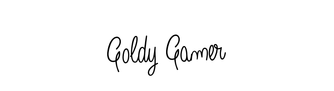 Once you've used our free online signature maker to create your best signature Angelique-Rose-font-FFP style, it's time to enjoy all of the benefits that Goldy Gamer name signing documents. Goldy Gamer signature style 5 images and pictures png