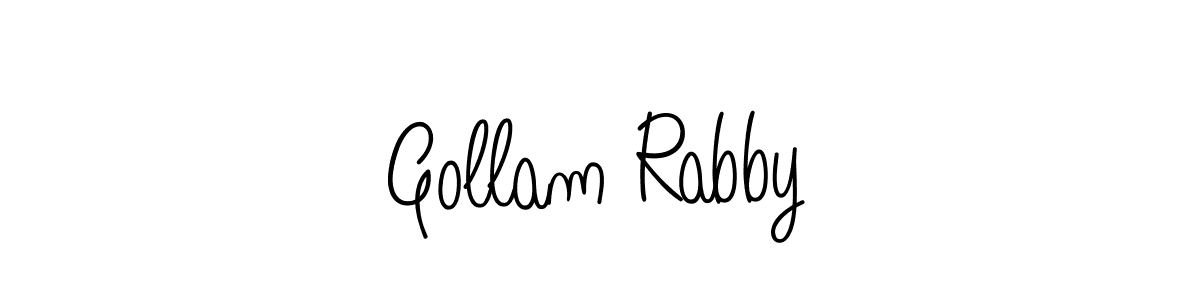 It looks lik you need a new signature style for name Gollam Rabby. Design unique handwritten (Angelique-Rose-font-FFP) signature with our free signature maker in just a few clicks. Gollam Rabby signature style 5 images and pictures png