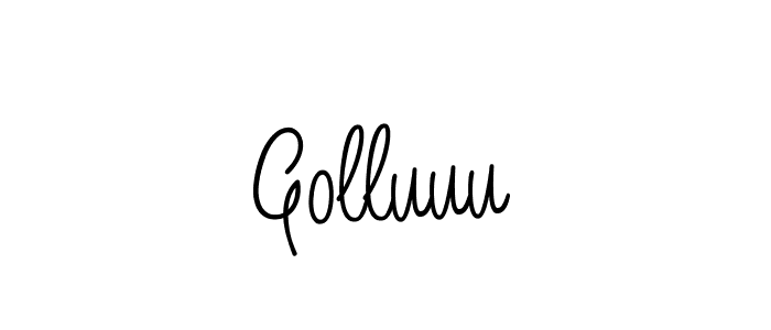 Also You can easily find your signature by using the search form. We will create Golluuu name handwritten signature images for you free of cost using Angelique-Rose-font-FFP sign style. Golluuu signature style 5 images and pictures png