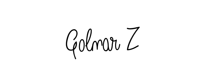 How to Draw Golnar Z signature style? Angelique-Rose-font-FFP is a latest design signature styles for name Golnar Z. Golnar Z signature style 5 images and pictures png