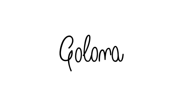 Best and Professional Signature Style for Golona. Angelique-Rose-font-FFP Best Signature Style Collection. Golona signature style 5 images and pictures png