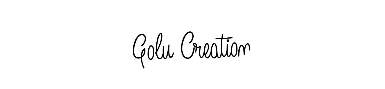 Once you've used our free online signature maker to create your best signature Angelique-Rose-font-FFP style, it's time to enjoy all of the benefits that Golu Creation name signing documents. Golu Creation signature style 5 images and pictures png