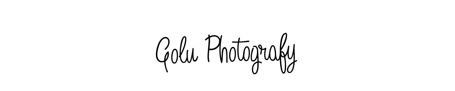 How to Draw Golu Photografy signature style? Angelique-Rose-font-FFP is a latest design signature styles for name Golu Photografy. Golu Photografy signature style 5 images and pictures png