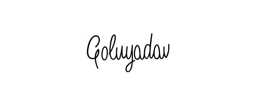 Also You can easily find your signature by using the search form. We will create Goluyadav name handwritten signature images for you free of cost using Angelique-Rose-font-FFP sign style. Goluyadav signature style 5 images and pictures png