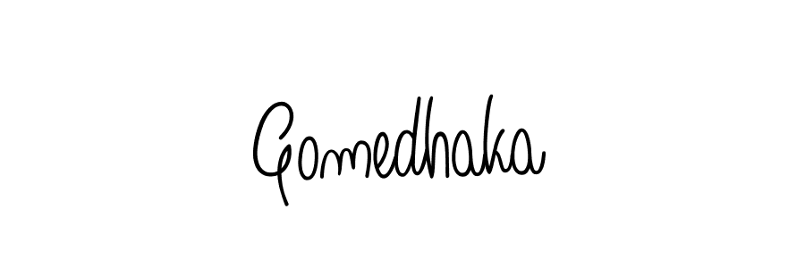 Make a short Gomedhaka signature style. Manage your documents anywhere anytime using Angelique-Rose-font-FFP. Create and add eSignatures, submit forms, share and send files easily. Gomedhaka signature style 5 images and pictures png