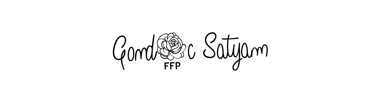 See photos of Gond1c Satyam official signature by Spectra . Check more albums & portfolios. Read reviews & check more about Angelique-Rose-font-FFP font. Gond1c Satyam signature style 5 images and pictures png