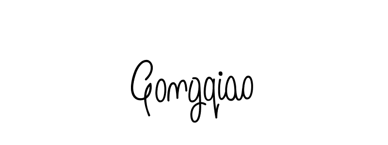 Once you've used our free online signature maker to create your best signature Angelique-Rose-font-FFP style, it's time to enjoy all of the benefits that Gongqiao name signing documents. Gongqiao signature style 5 images and pictures png