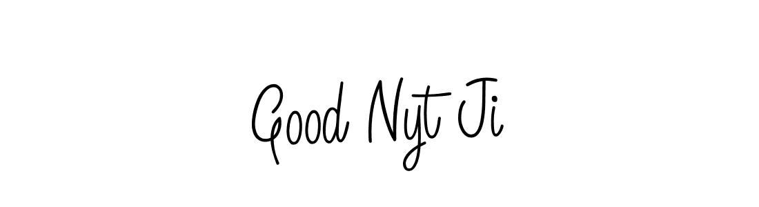 How to make Good Nyt Ji signature? Angelique-Rose-font-FFP is a professional autograph style. Create handwritten signature for Good Nyt Ji name. Good Nyt Ji signature style 5 images and pictures png