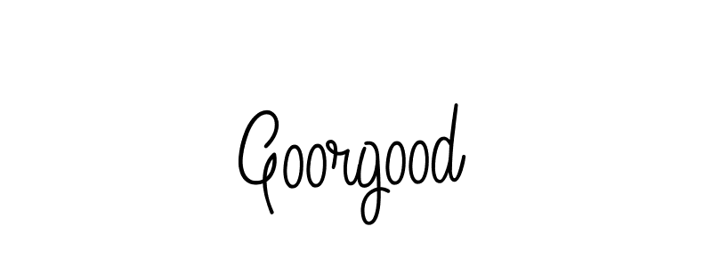 Also we have Goorgood name is the best signature style. Create professional handwritten signature collection using Angelique-Rose-font-FFP autograph style. Goorgood signature style 5 images and pictures png