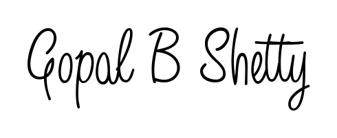 Use a signature maker to create a handwritten signature online. With this signature software, you can design (Angelique-Rose-font-FFP) your own signature for name Gopal B Shetty. Gopal B Shetty signature style 5 images and pictures png