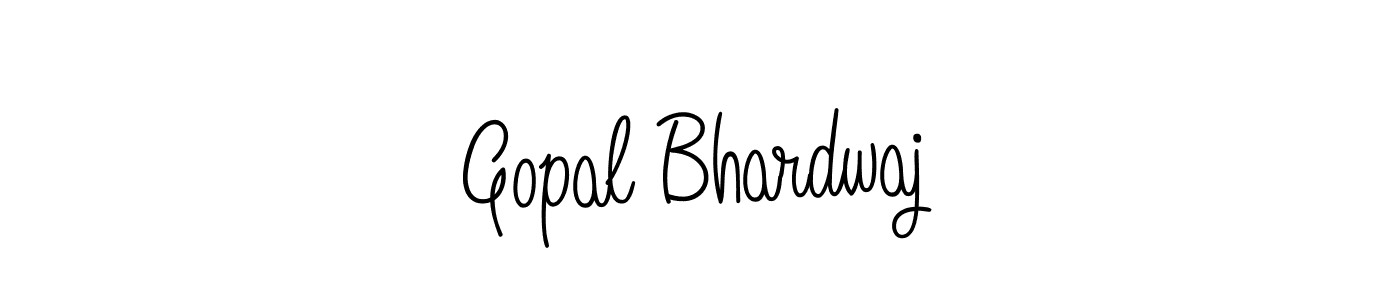 How to make Gopal Bhardwaj name signature. Use Angelique-Rose-font-FFP style for creating short signs online. This is the latest handwritten sign. Gopal Bhardwaj signature style 5 images and pictures png