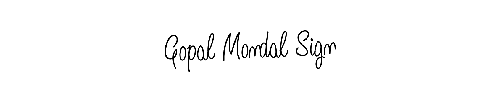 Make a beautiful signature design for name Gopal Mondal Sign. Use this online signature maker to create a handwritten signature for free. Gopal Mondal Sign signature style 5 images and pictures png