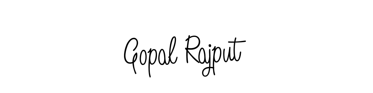 Create a beautiful signature design for name Gopal Rajput. With this signature (Angelique-Rose-font-FFP) fonts, you can make a handwritten signature for free. Gopal Rajput signature style 5 images and pictures png