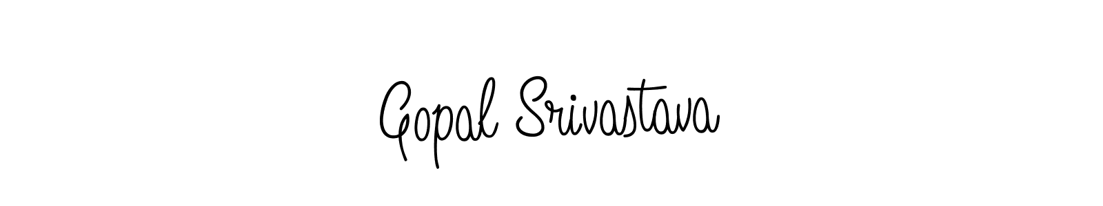 Make a beautiful signature design for name Gopal Srivastava. Use this online signature maker to create a handwritten signature for free. Gopal Srivastava signature style 5 images and pictures png