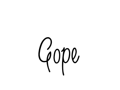 How to make Gope name signature. Use Angelique-Rose-font-FFP style for creating short signs online. This is the latest handwritten sign. Gope signature style 5 images and pictures png