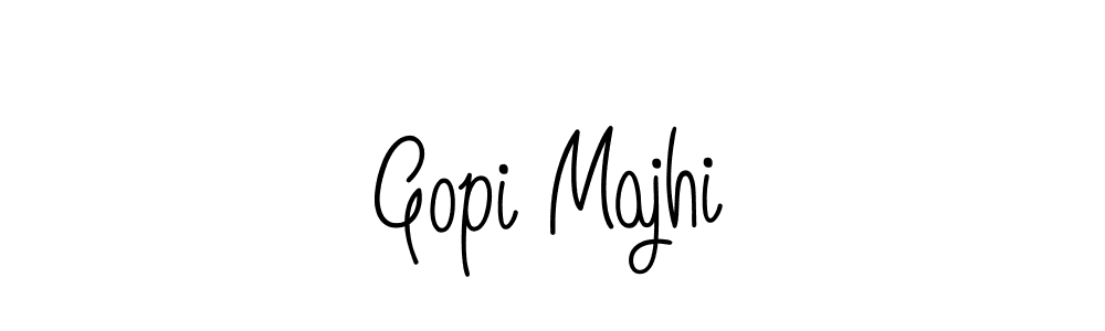 Gopi Majhi stylish signature style. Best Handwritten Sign (Angelique-Rose-font-FFP) for my name. Handwritten Signature Collection Ideas for my name Gopi Majhi. Gopi Majhi signature style 5 images and pictures png