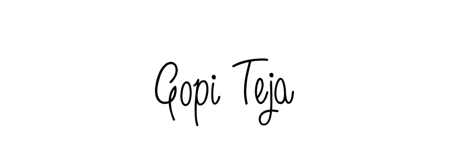 Angelique-Rose-font-FFP is a professional signature style that is perfect for those who want to add a touch of class to their signature. It is also a great choice for those who want to make their signature more unique. Get Gopi Teja name to fancy signature for free. Gopi Teja signature style 5 images and pictures png