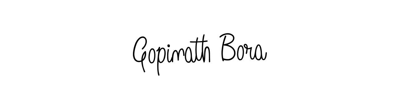 How to Draw Gopinath Bora signature style? Angelique-Rose-font-FFP is a latest design signature styles for name Gopinath Bora. Gopinath Bora signature style 5 images and pictures png