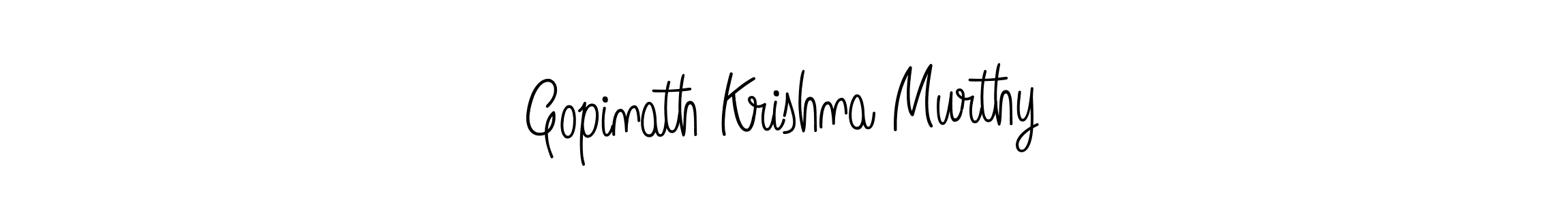 Gopinath Krishna Murthy stylish signature style. Best Handwritten Sign (Angelique-Rose-font-FFP) for my name. Handwritten Signature Collection Ideas for my name Gopinath Krishna Murthy. Gopinath Krishna Murthy signature style 5 images and pictures png