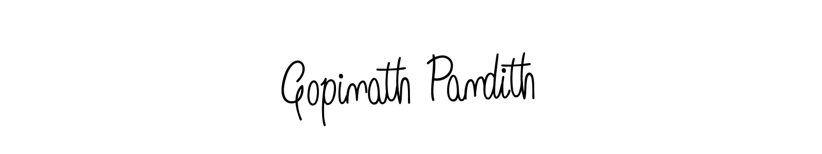You can use this online signature creator to create a handwritten signature for the name Gopinath Pandith. This is the best online autograph maker. Gopinath Pandith signature style 5 images and pictures png
