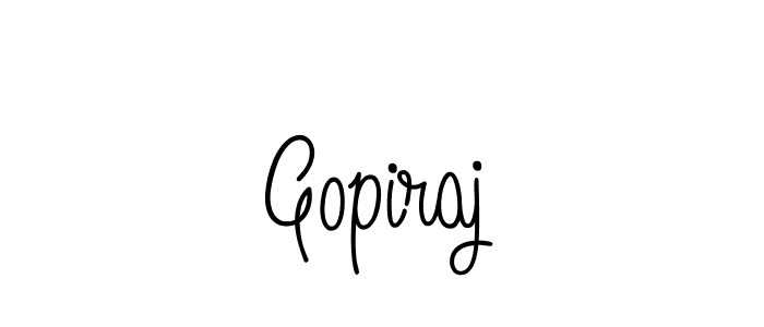 Make a beautiful signature design for name Gopiraj. Use this online signature maker to create a handwritten signature for free. Gopiraj signature style 5 images and pictures png