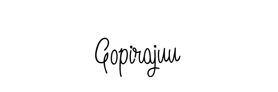 It looks lik you need a new signature style for name Gopirajuu. Design unique handwritten (Angelique-Rose-font-FFP) signature with our free signature maker in just a few clicks. Gopirajuu signature style 5 images and pictures png