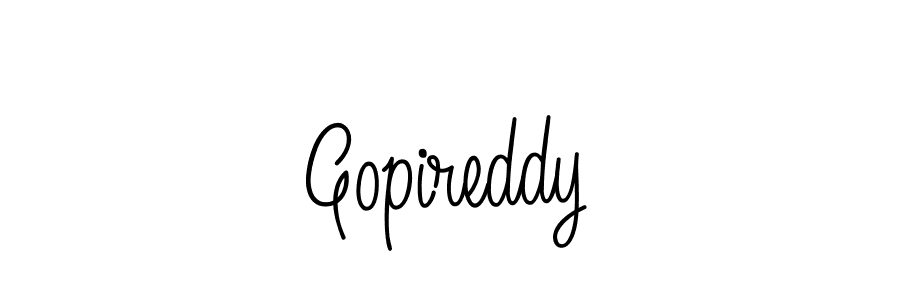 Also we have Gopireddy name is the best signature style. Create professional handwritten signature collection using Angelique-Rose-font-FFP autograph style. Gopireddy signature style 5 images and pictures png