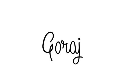 Once you've used our free online signature maker to create your best signature Angelique-Rose-font-FFP style, it's time to enjoy all of the benefits that Goraj name signing documents. Goraj signature style 5 images and pictures png